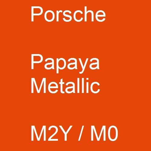 Porsche, Papaya Metallic, M2Y / M0.